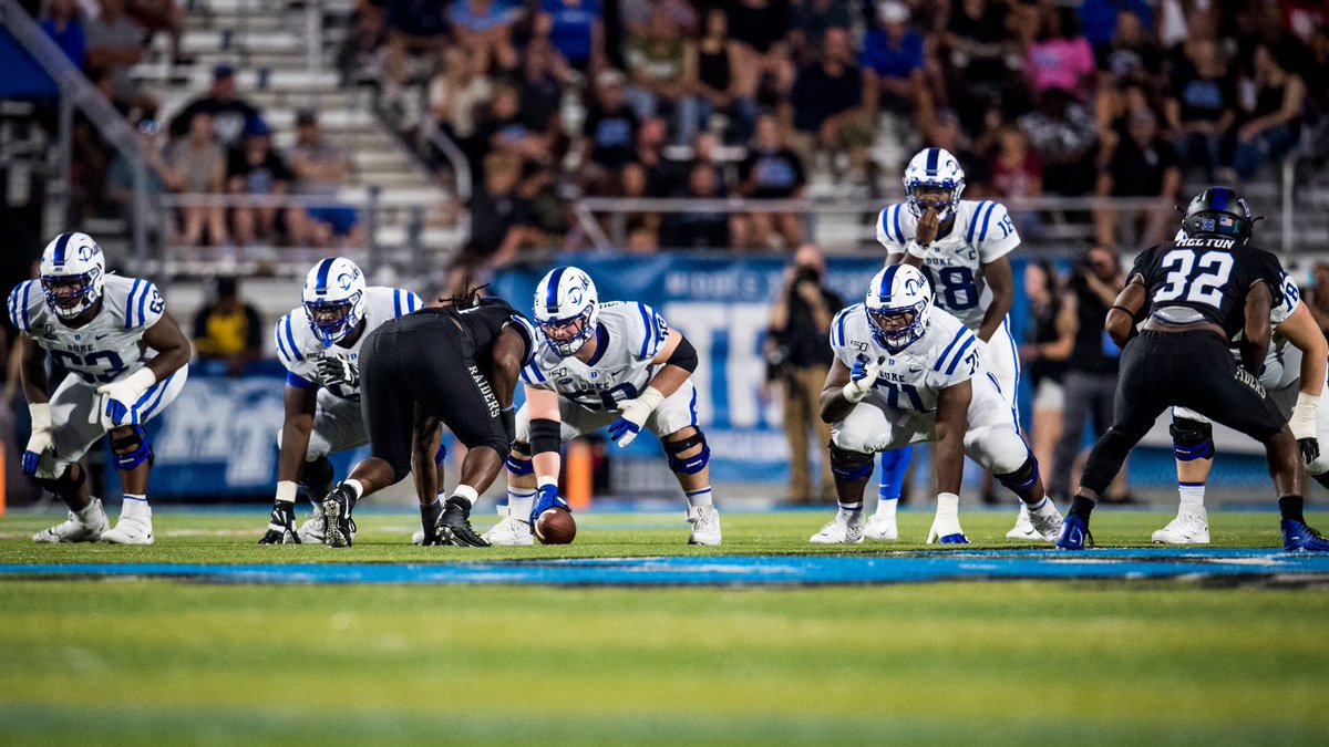 After a great talk with <a href="/CoachCushing/">Adam Cushing</a> , I am honored to receive a Division 1 offer from Duke University!!💙😈
<a href="/DukeFOOTBALL/">Duke Football</a> <a href="/BVNW_Football/">Husky Football</a> <a href="/CoachClintRider/">Clint Rider</a>