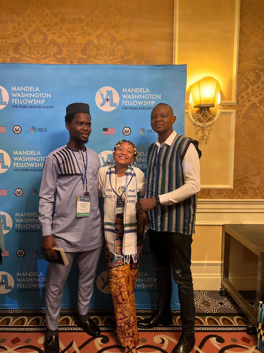 Our Board Chair @signoritasonita in DC for the Summit of the Mandela Washington Fellowship for Young African Leader. 

@USEmbFreetown
#MandelaWashingtonFellowship
#MandelaFellow
#SaloneTwitter