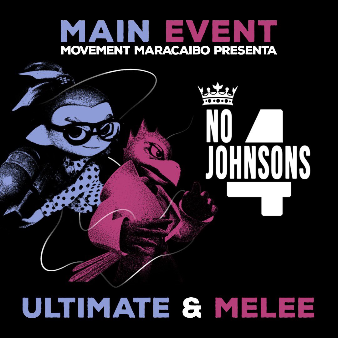 NoJohnsons's tweet photo. Estamos a 25 días del Major Zuliano por excelencia 👑

Nuestro evento principal será nada más y nada menos que Super Smash Bros. en sus mejores presentaciones; Ultimate y Melee. https://t.co/GBUQOfHbMJ
