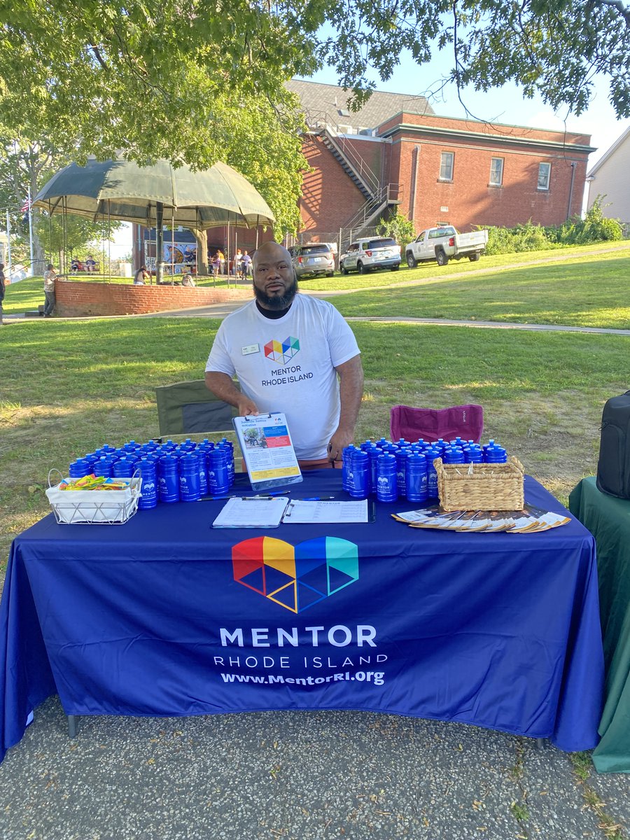 Our team is also celebrating National Night Out in Central Falls. Stop by Jenks Park and say hello and learn how #MentoringAmplifies