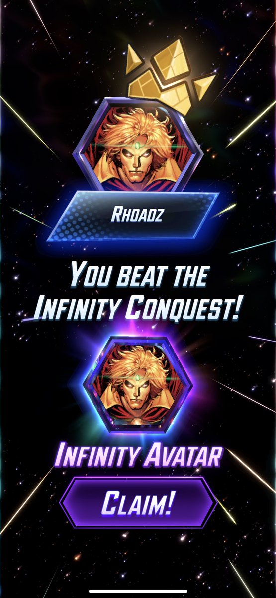 rhoadsismine's tweet photo. Insane Infinite run with the Big 5s. Galactus is a one and done game then you close the rest out with lock out, raw power, or control. This deck has answers for everything and feels super consistent. CL 10K+ #MarvelSnap #Thanos #InfinityConquest https://t.co/5Ep96HjB7A