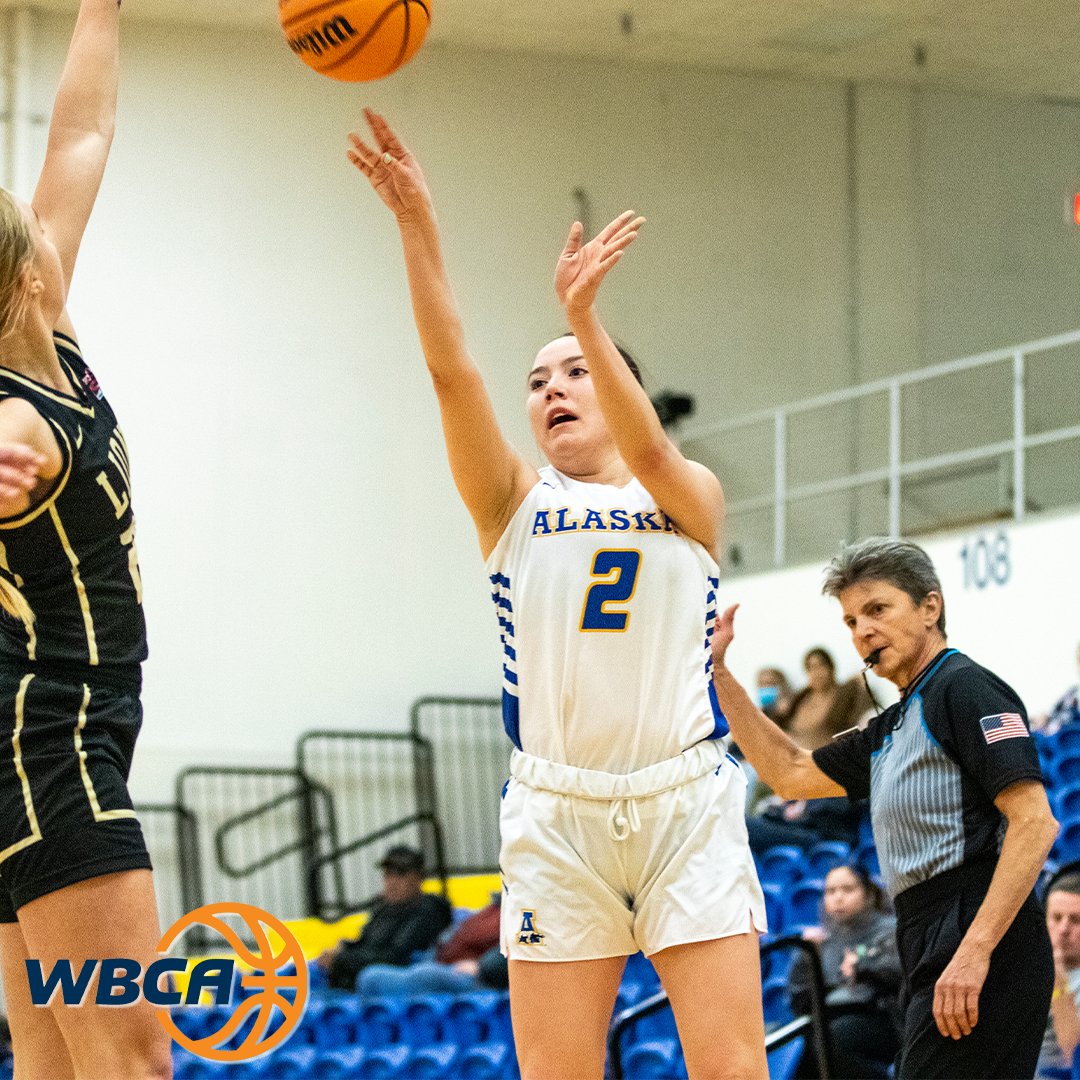 AlaskaNanooks's tweet photo. Congrats to @NanooksWBB on finishing 27th in the WBCA 2022-23 Academic Top-25 Team Honor Roll! They earned the special mention after posting a 3.665 GPA this academic season! 

🔗 >> https://t.co/N7laF0o7Fi https://t.co/QRL5DYemxj