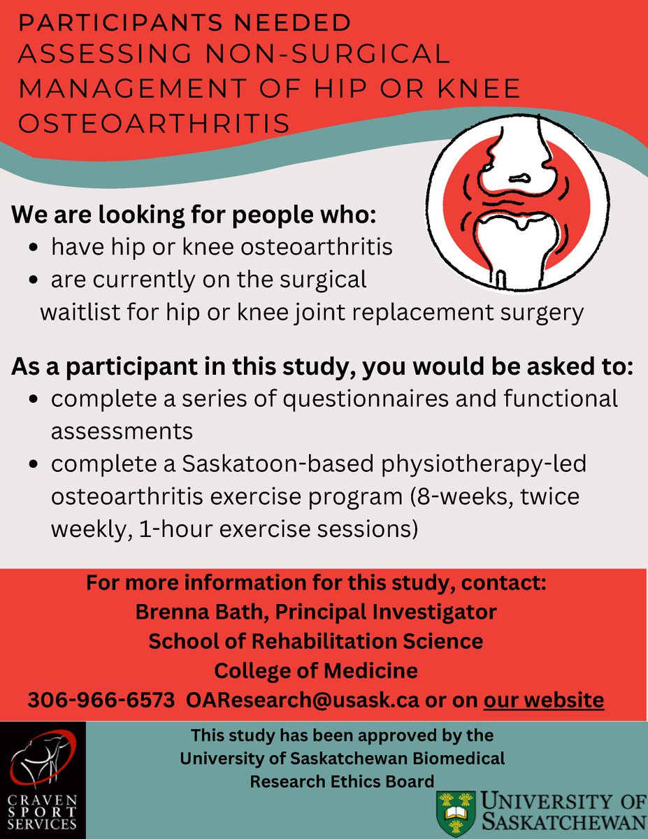 USask School of Rehabilitation Science Research tweet media