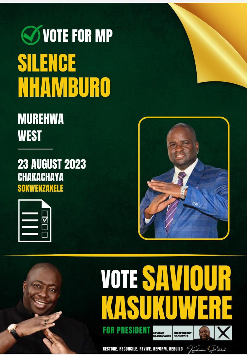 Its time for Mp Nhamburo &amp; SK muoffice‼️