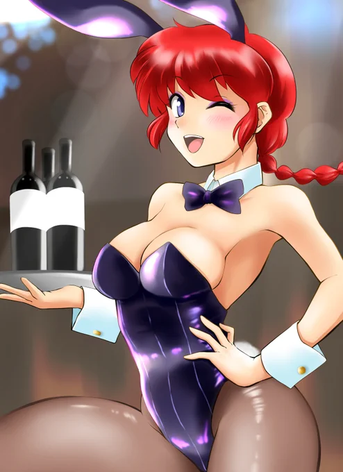 #バニーの日  8月2日はバニーの日という事で、バニーラムちゃんとバニーらんまさん再掲