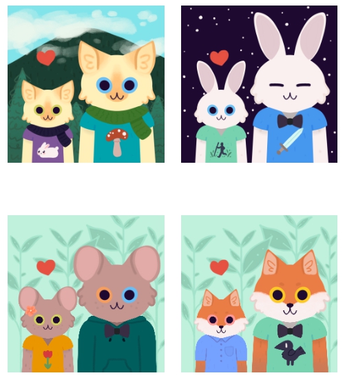 It's been a whole month since I learned that I had been chosen for the $LOVE artist grant program and I have been working on my generative art layers and concepts every day. This will be my first collection, here is a sample. Thank you @DatArtPerson and the <a href="/lovegameeth/">$LOVE</a>