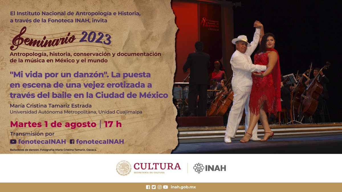 El legado de naciones africanas en nuestras músicas #FonotecaINAHinvita​
Hoy a las 17:00 horas iniciamos un nuevo ciclo que no debes perderte.
Acompáñanos en youtube.com/c/FonotecaINAH y facebook.com/Fonoteca-INAH-…