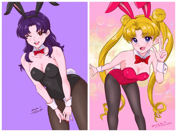 #バニーの日   なんか一時期めっちゃ描いてて、バニーの日が大変なことになるぞと思ってた