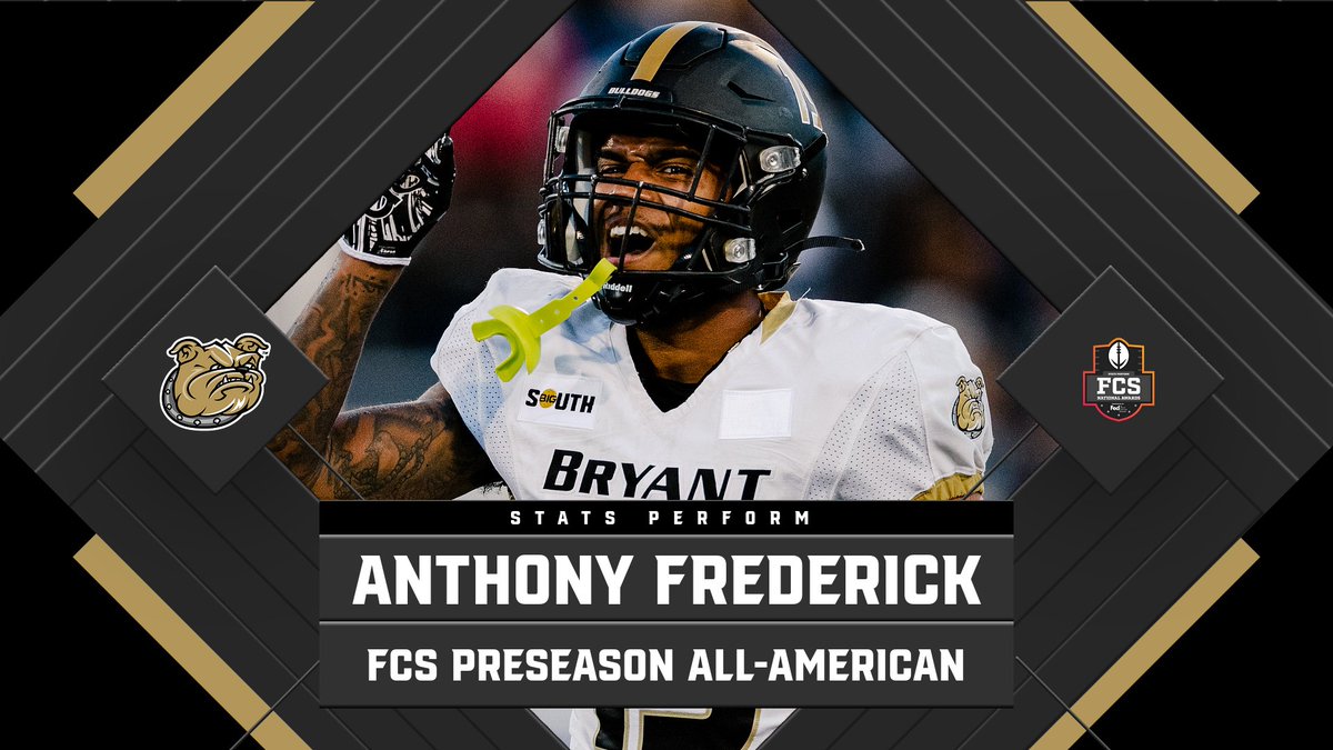 Anthony Frederick has been named to the Stats Perform FCS All-American Second Team.