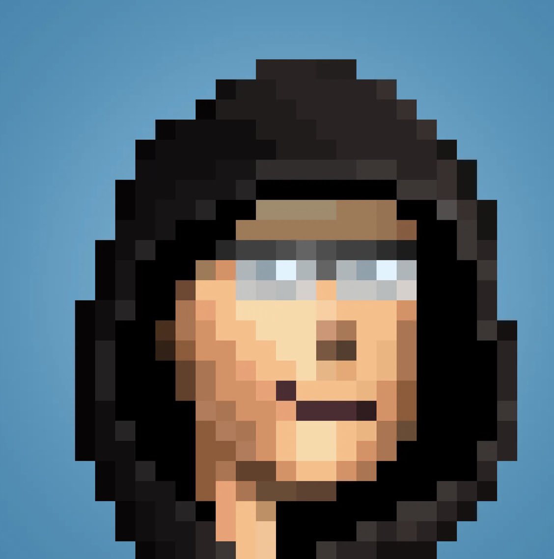 FairyGodDady's tweet photo. @Crypt0Daddi We loud as fuck @punks2023 #pixelart https://t.co/MvUskRVAkO
