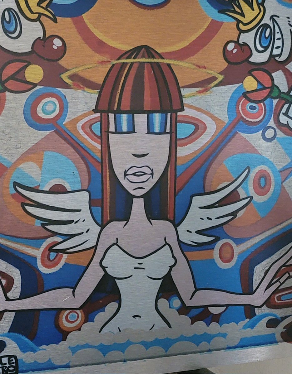 jro76's tweet image. Gonna miss your talent, dirty humor and free spirit!
This is the 'ANGEL', u knew how much I loved her and couldn't have her and yet you found a way to give me this! May she watch over you up there as she watches over me here! You did good @LeboArt #lebo #leboart