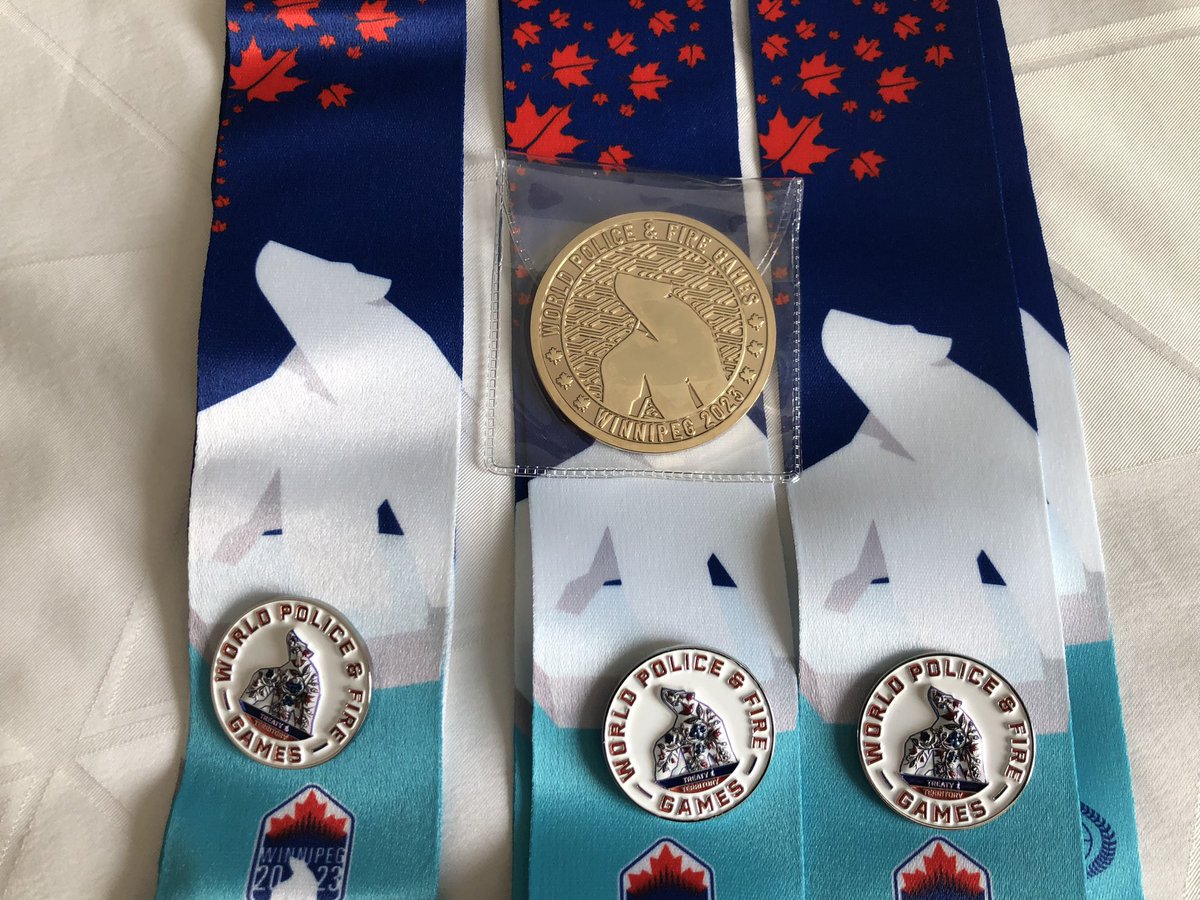 Cal495's tweet image. #WPFG2023 update. I won my race yesterday and today had 3 races. 2 silver and 1 bronze for a total of 2 gold, 2 silver and 1 bronze in 5 races over 3 days. Thanks to all who supported me. A special thanks to the @BPFFA1068 Social Committee for the support! @BramptonFireES