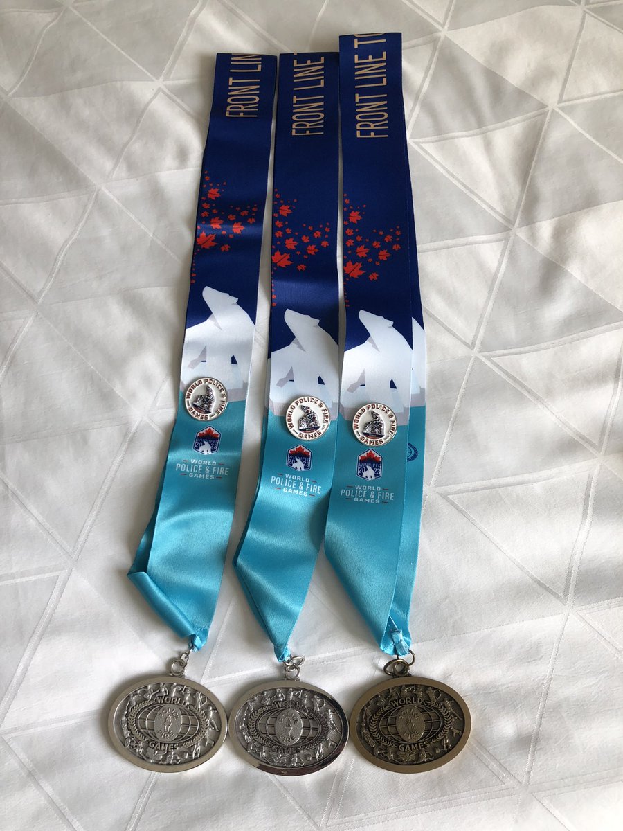 Cal495's tweet image. #WPFG2023 update. I won my race yesterday and today had 3 races. 2 silver and 1 bronze for a total of 2 gold, 2 silver and 1 bronze in 5 races over 3 days. Thanks to all who supported me. A special thanks to the @BPFFA1068 Social Committee for the support! @BramptonFireES