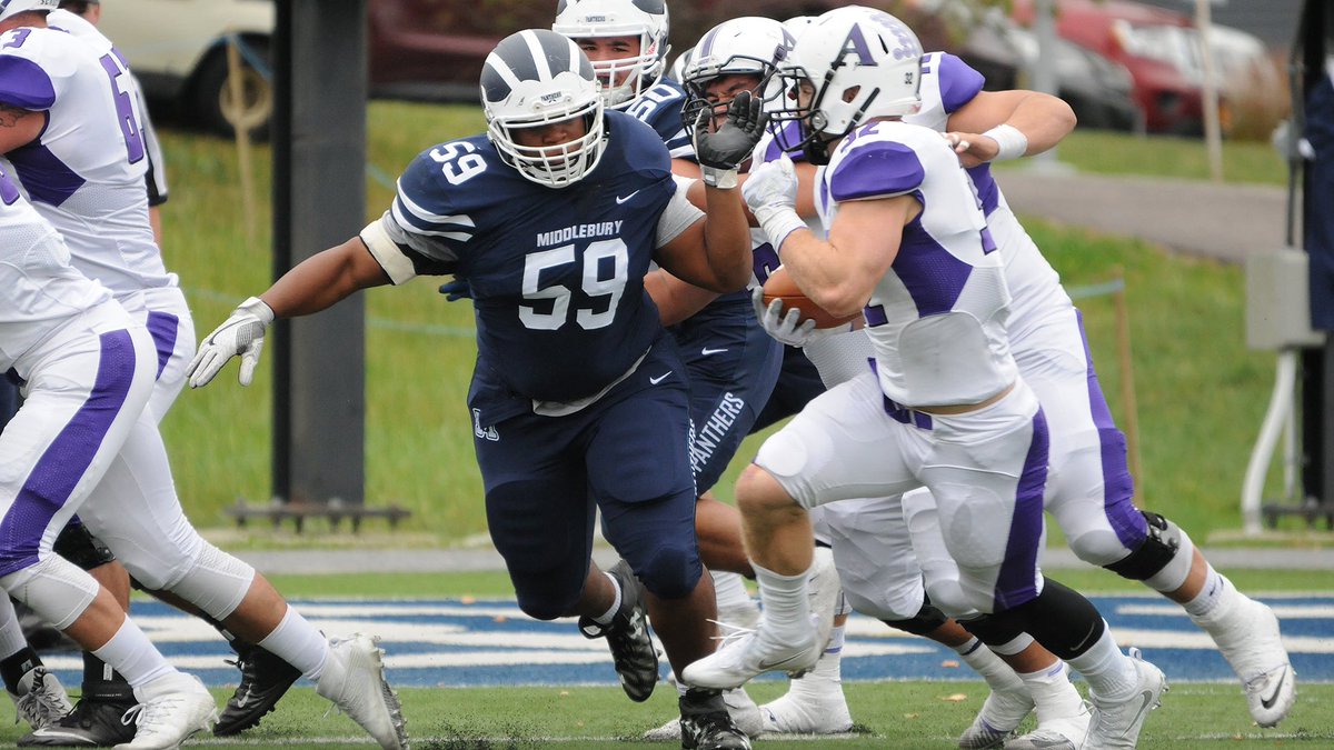 AbeHerzog's tweet photo. After an amazing phone call with @MiddFBMandigo I’m grateful to have earned an offer from Middlebury College! @MiddCoachCaputi @jasonthomasfb @TheBKLYNFC @PolyBlueDevils https://t.co/tayIF9e8CB