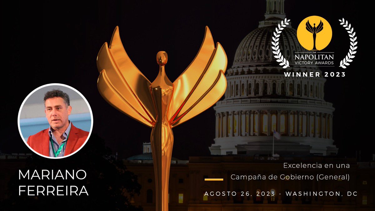 marianof_ok's tweet image. Todos a #washintgon!!! ✈️✈️💪🏼🙏🏼Gracias al equipo de @guasapcompol. Sin ellos todo esto no podría ser posible!
💯Este año ganamos nuevamente un @TheNapolitans y contamos con  4 nominaciones!! 💪🏼🏆🥇
VAMOS POR MÁS!
#napolitanawards 
#compoldigital #compol 
#comunicacionpolitica