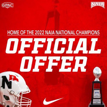 Jack Terpstra (@jackterpstra3) on Twitter photo After a great team camp I’m proud to say i’ve received my 2nd offer to play football at Northwestern!!! <a href="/coachmmmcc/">Matt McCarty</a> <a href="/nwc_fb/">Northwestern College Football</a> After a great team camp I’m proud to say i’ve received my 2nd offer to play football at Northwestern!!! <a href="/coachmmmcc/">Matt McCarty</a> <a href="/nwc_fb/">Northwestern College Football</a>