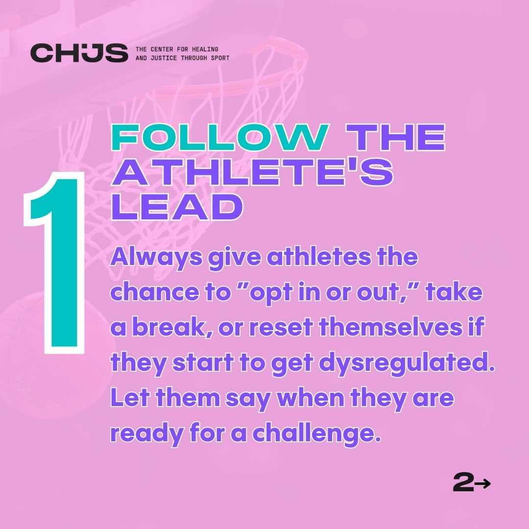 Center for Healing and Justice through Sport tweet media