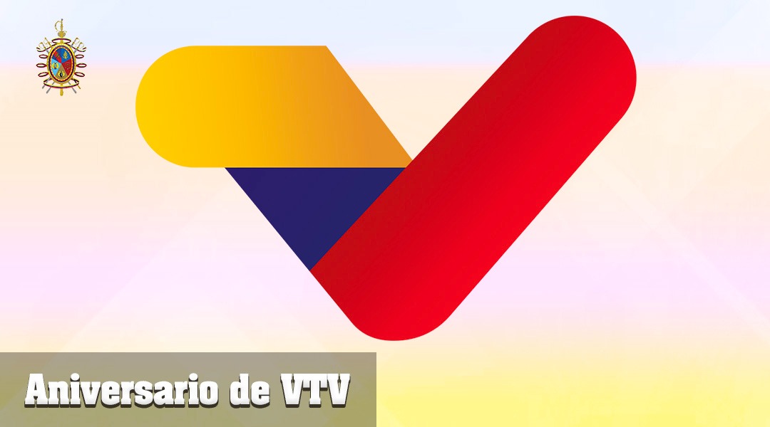 PrensaFANB's tweet photo. Hoy se celebra con orgullo el 59° aniversario de VTV: prestigioso medio de comunicación social que proyecta con ética, mística, inmediatez, honestidad y compromiso, la gestión del nuevo Estado revolucionario, manteniendo oportuna y verazmente informado al pueblo venezolano. https://t.co/Uayt26NPx7