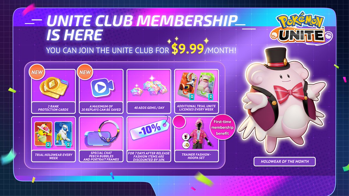 Pokémon UNITE tweet media