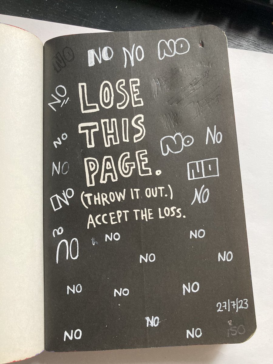By_Colette's tweet photo. I got my Wreck This Journal out. I’m such a rebel.
#WreckThisJournal https://t.co/NDron6zg1i