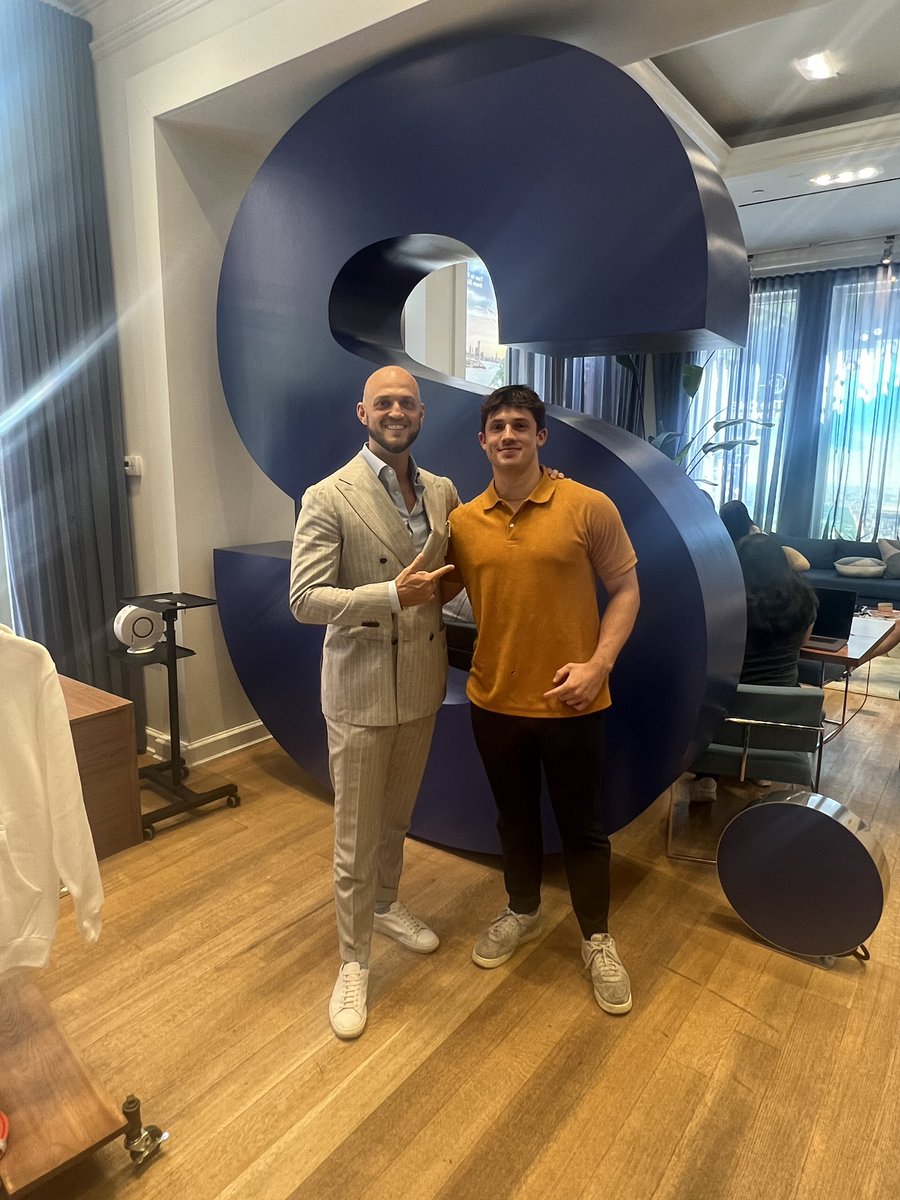 nilelundgren's tweet image. Going to miss our star intern Luca.  Today was his last day with @LundgrenTeam… for now.

Next stop for him is to finish his Senior year at @TrinityCollege and win another undefeated championship w/ @TrinCollFB 💍 #rollbants #trinityfootball #trincollfb #agentsofserhant