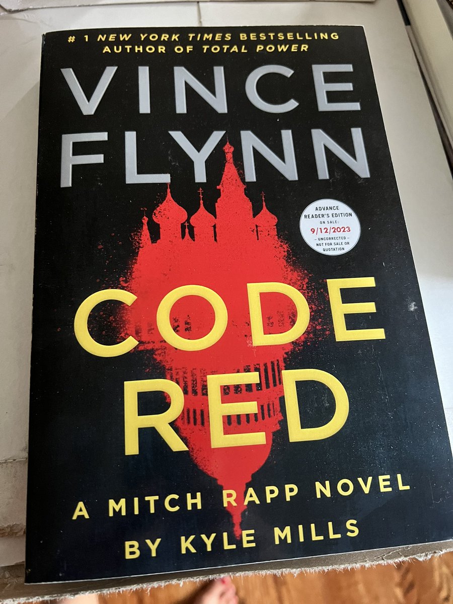 What I found waiting for me when I got home. Best day! This baby is coming with me on vacation! Can hardly wait to read it and share my thoughts. Thanks <a href="/VinceFlynncom/">VinceFlynn.com</a>. Sorry to see you go <a href="/KyleMillsAuthor/">Kyle Mills</a>