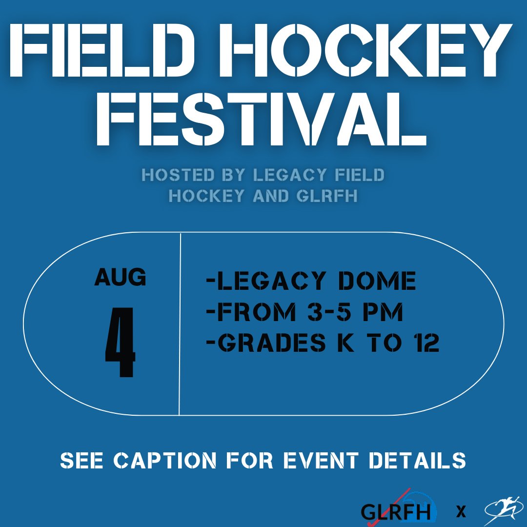 We are so excited to be part of this GLRFH event on Friday! Register with the link in bio!

Here's what you need to know:
-players K-12th grade with experience are invited
-stick, shin guards, mouthguard, and pinnie are required
-Competitions, games, round-robin & prizes 
-$15