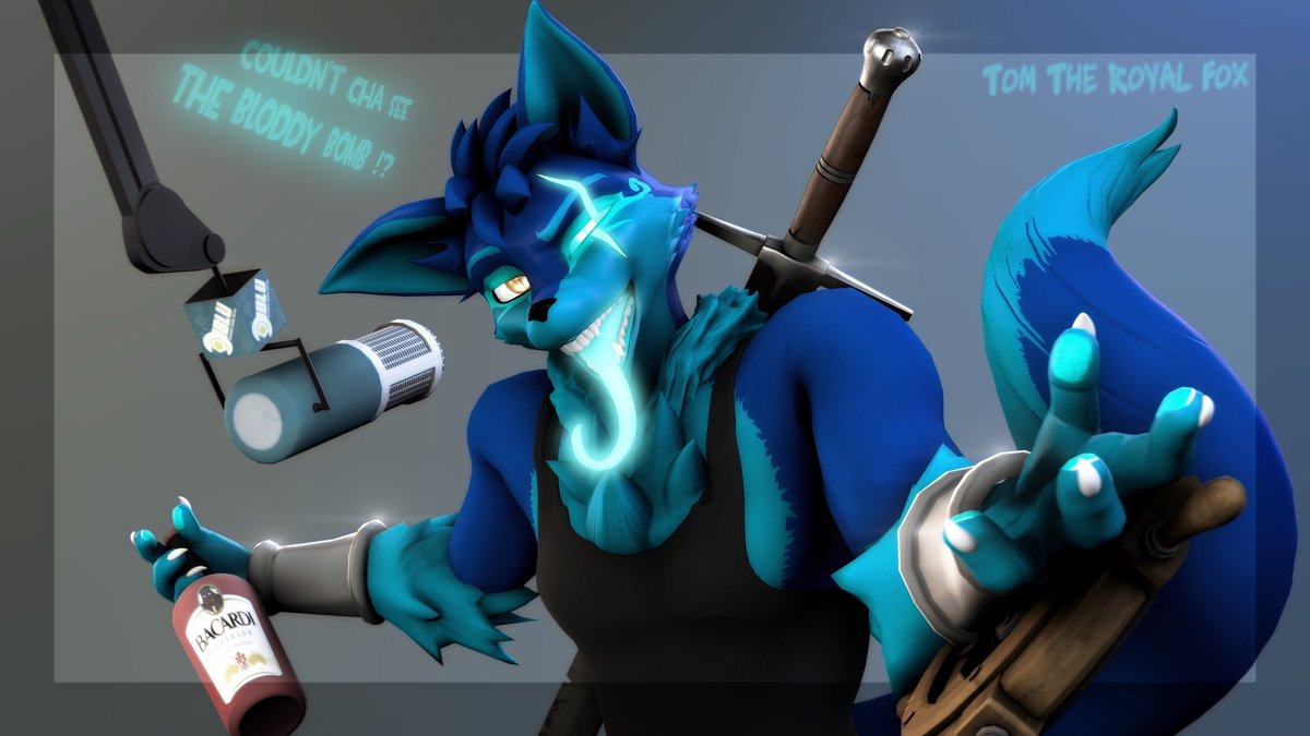 TommyFnafGAMER's tweet photo. TomTheFox The Demoknight or The "Hybrid" one 💠
#SFM #SFW #SourceFilmmaker #OC #Furry #TeamFortress2 #TF2 #TF2fanart #Save_TF2 #Demoman #Demoknight #3D #3DRender #3Dartist https://t.co/KlcORSIpc4