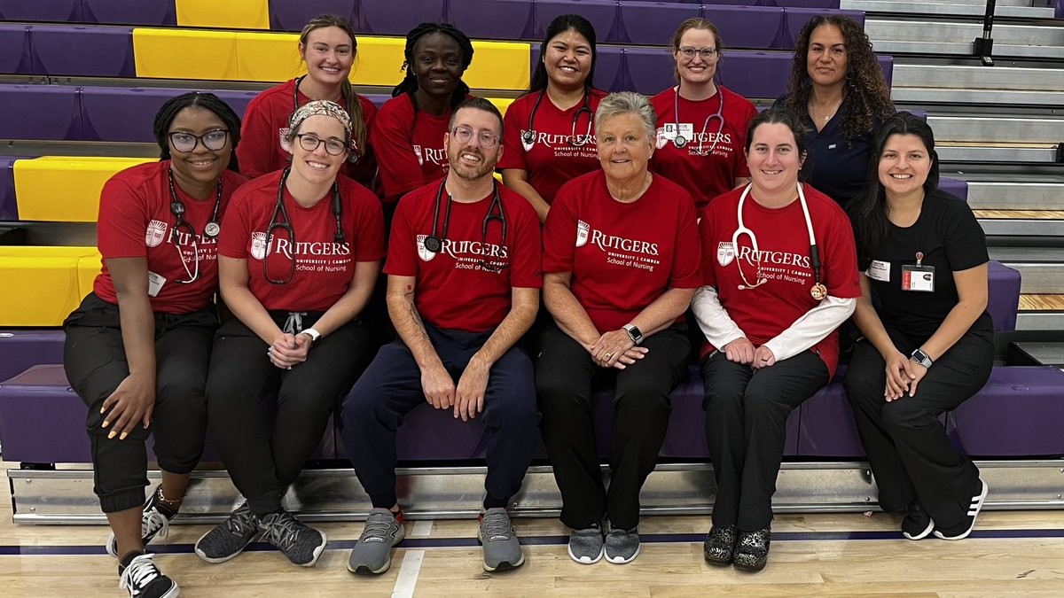 prihodks's tweet photo. @RUCamdenNursing DNP team conducted 69 sports physicals @CamdenHigh_NJ today! Rutgers Camden School of Nursing in action serving our community. @DonnaNickitas @Rutgers_Camden https://t.co/J1vocEakLC