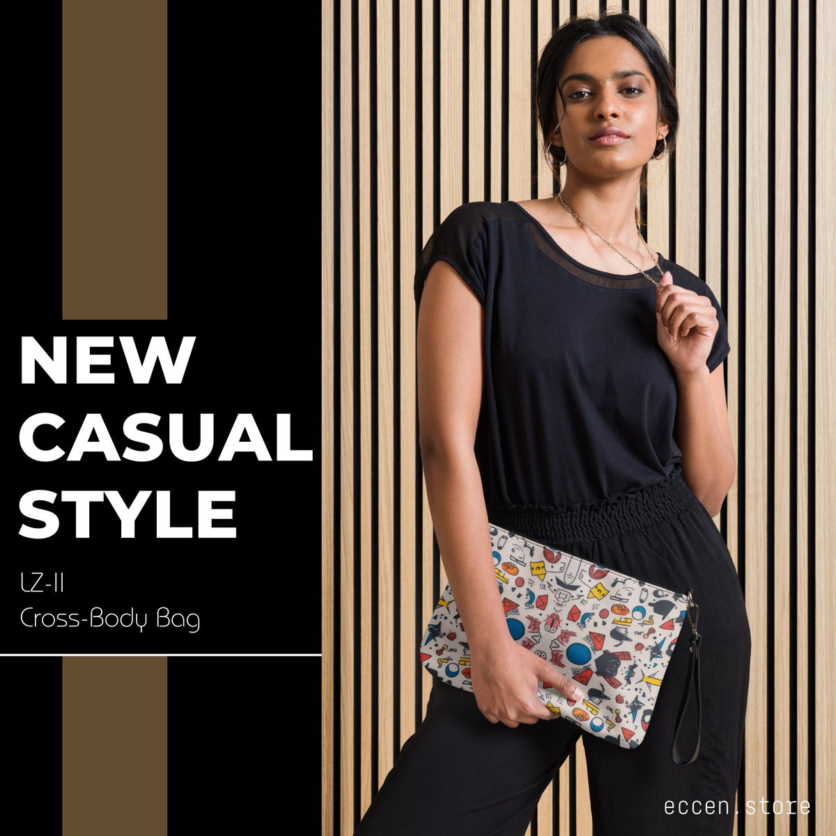 EccenStore's tweet photo. 💫 LZ-II Cross-Body Bag: Your Stylish Sidekick for Life's Adventures! 🎒

Stay effortlessly chic and hands-free with our LZ-II. Elevate your fashion game with this stylish and functional crossbody companion. 😉

Just For $̶5̶2̶.9̶9̶ $41.99! 💫
https://t.co/LJveD9NxHY

#EccenStore https://t.co/NGf8LcHGPE