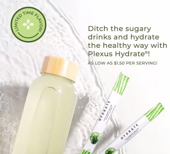 HatfieldPlexus's tweet photo. It is a new month! 

We are all experiencing unusual heat waves, here is a great way to switch to a healthier option and save money too!

What beverage can you get for less than $2 a day?
#BetheChangeYOUwanttoSee #SmallSteps #EveryStepCounts #PlexusSlim #ThinkPink #Hydrate https://t.co/IBvZ2WOxMx