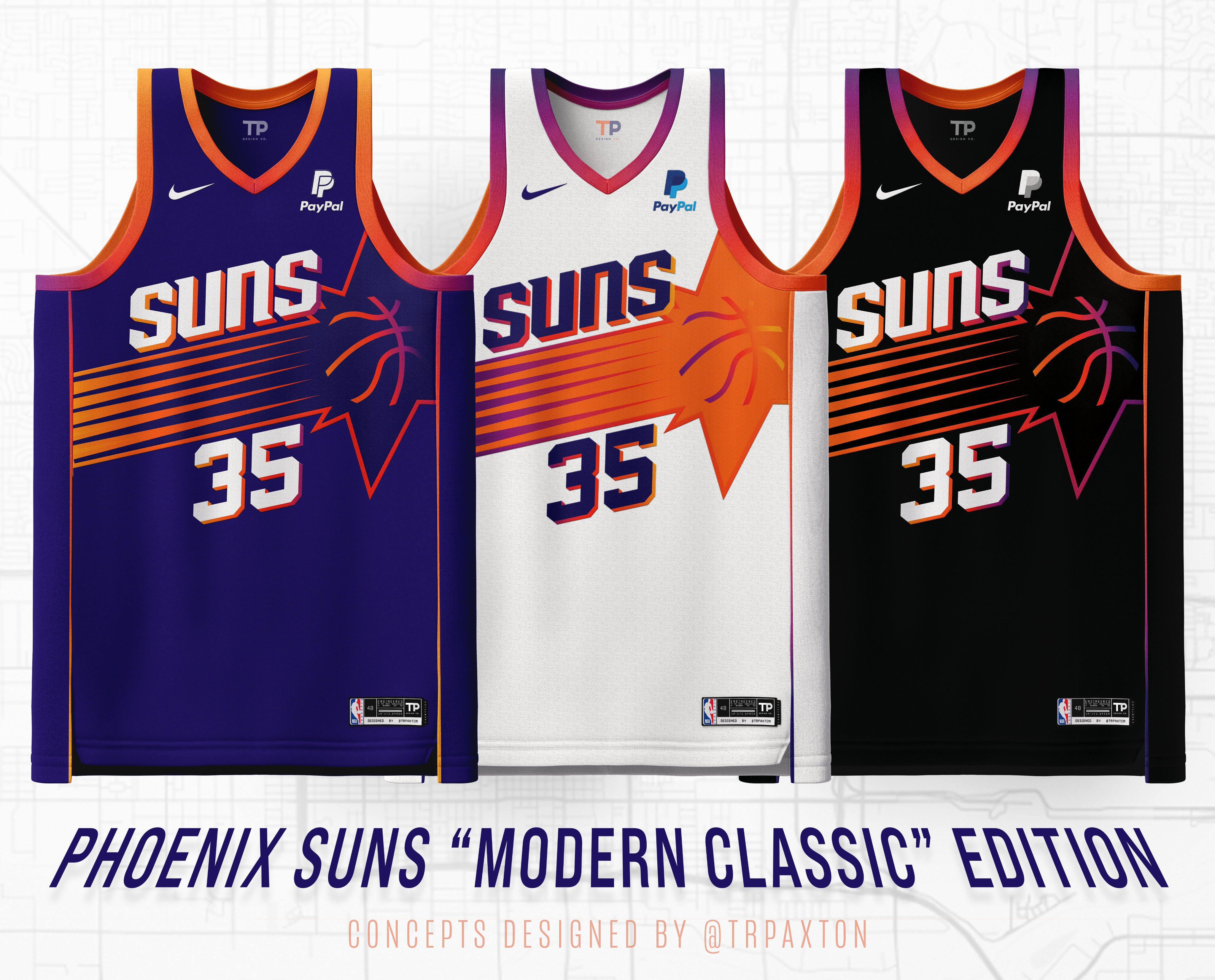 Phoenix Suns Jersey Rebrand