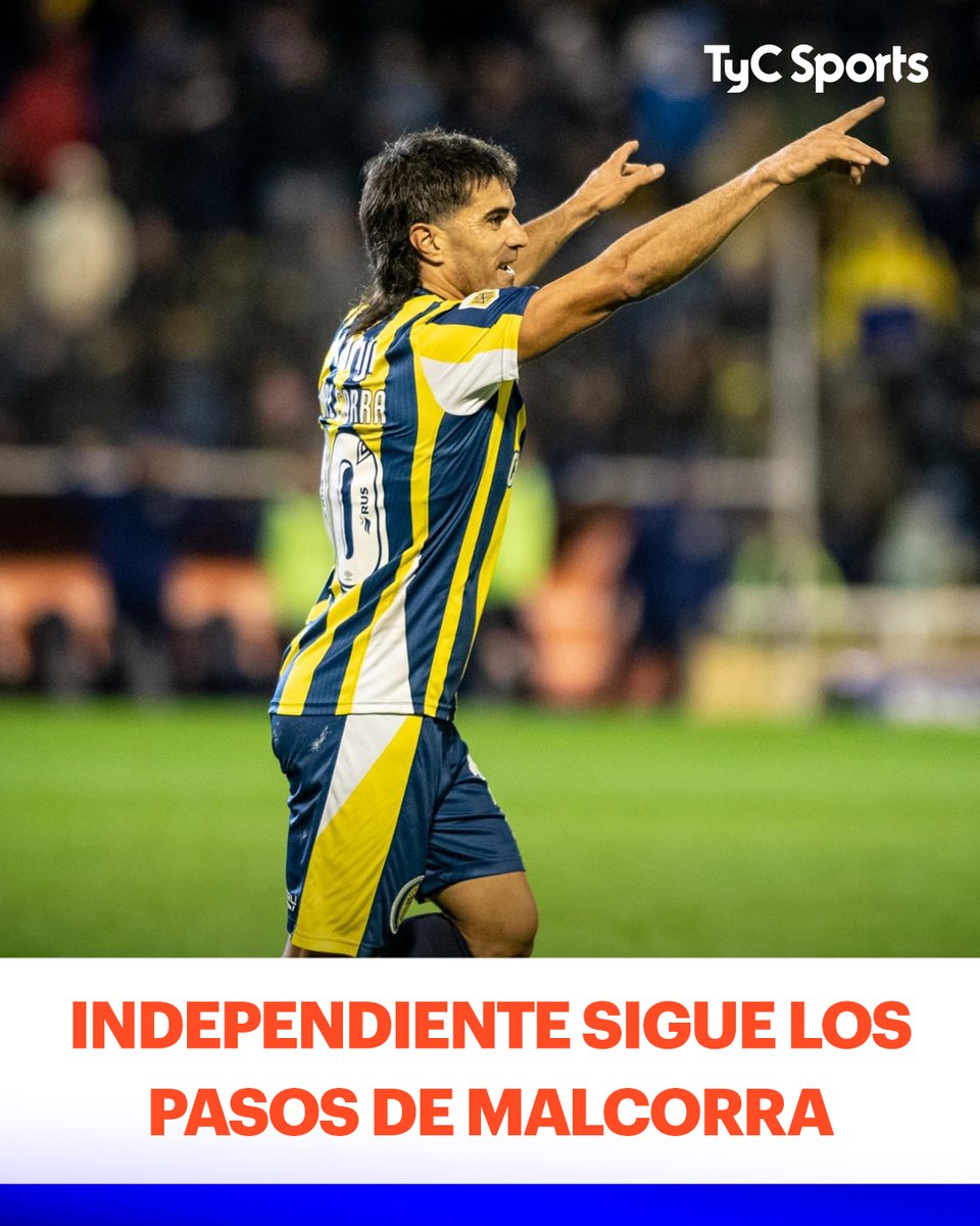 TyCSports's tweet photo. EL ROJO SIGUE DE CERCA A MALCORRA 🔎⚽

El mediocampista de 36 años, quien tiene contrato con Rosario Central hasta diciembre de 2023, está en el radar del cuerpo técnico de Ricardo Zielinski. https://t.co/6LGAbBmHFv