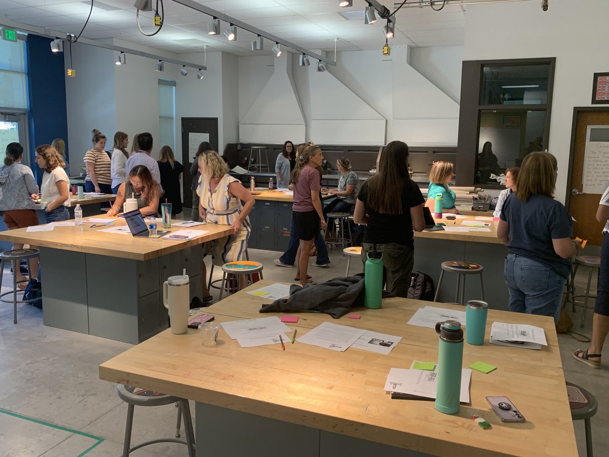 SVVSDMath's tweet image. Andrea Baker from @SavvasLearning taking K-12 teachers through the 5 Practices for Orchestrating Productive Mathematics Discussions, tapping into how the brain learns math. #TeachToREACH