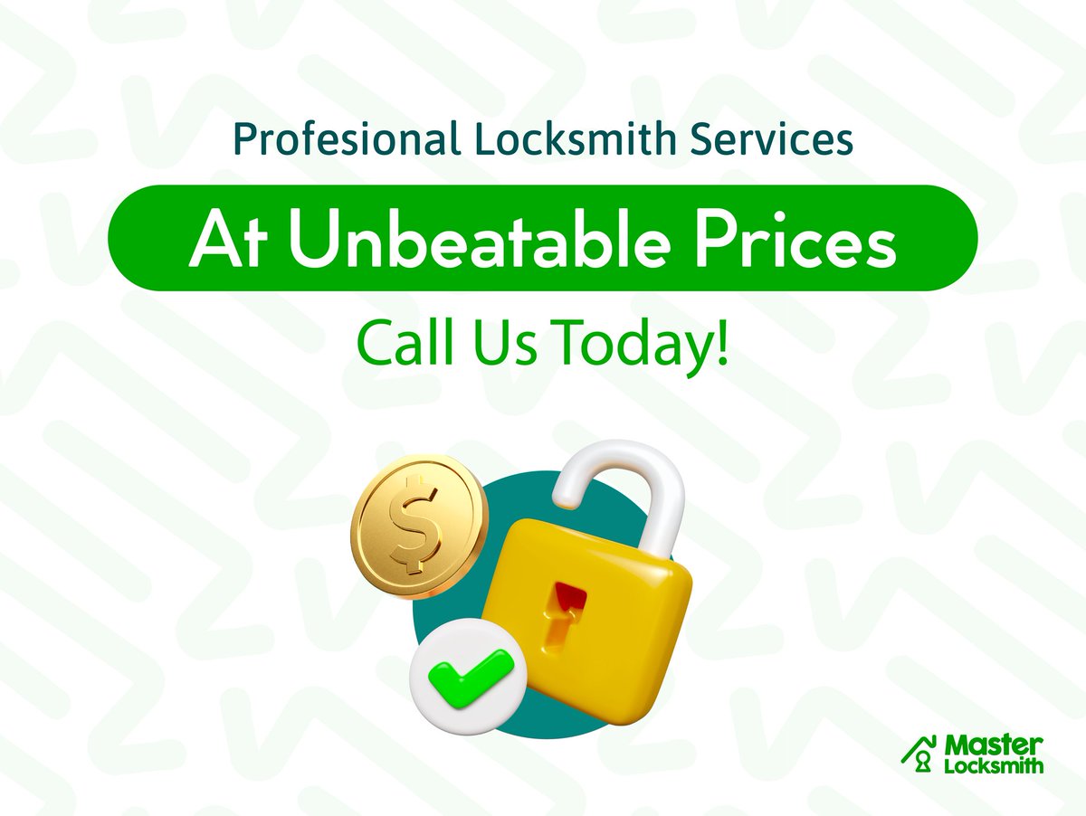 MasterLocksmit8's tweet photo. Master Locksmith specializes in fast and professional mobile locksmith assistance for residential, commercial, and automotive clients. We have a highly skilled team of locksmiths who are well-equipped with the tools and expertise to quickly and efficiently address your needs. https://t.co/tyZWwiwbeu