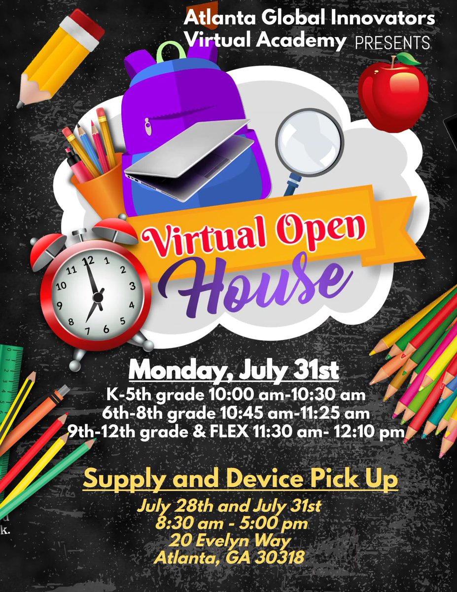 Atlanta Global Innovators - A K12 Virtual Academy tweet media