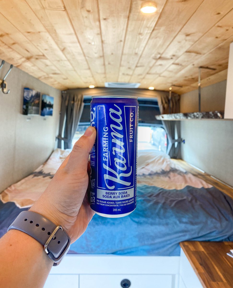 karmacampervans's tweet image. Each rental now equipped with goodness in a can! 🍎🥤Farming Karma Fruit Co. is a proud Karma Partner. Head to our partnership page for more info.

Only available for a limited time. Don't miss out!

Book Now 📲 karmacampervans.com

🚐💨 #GoodCamping #KarmaCampervans #vanlife