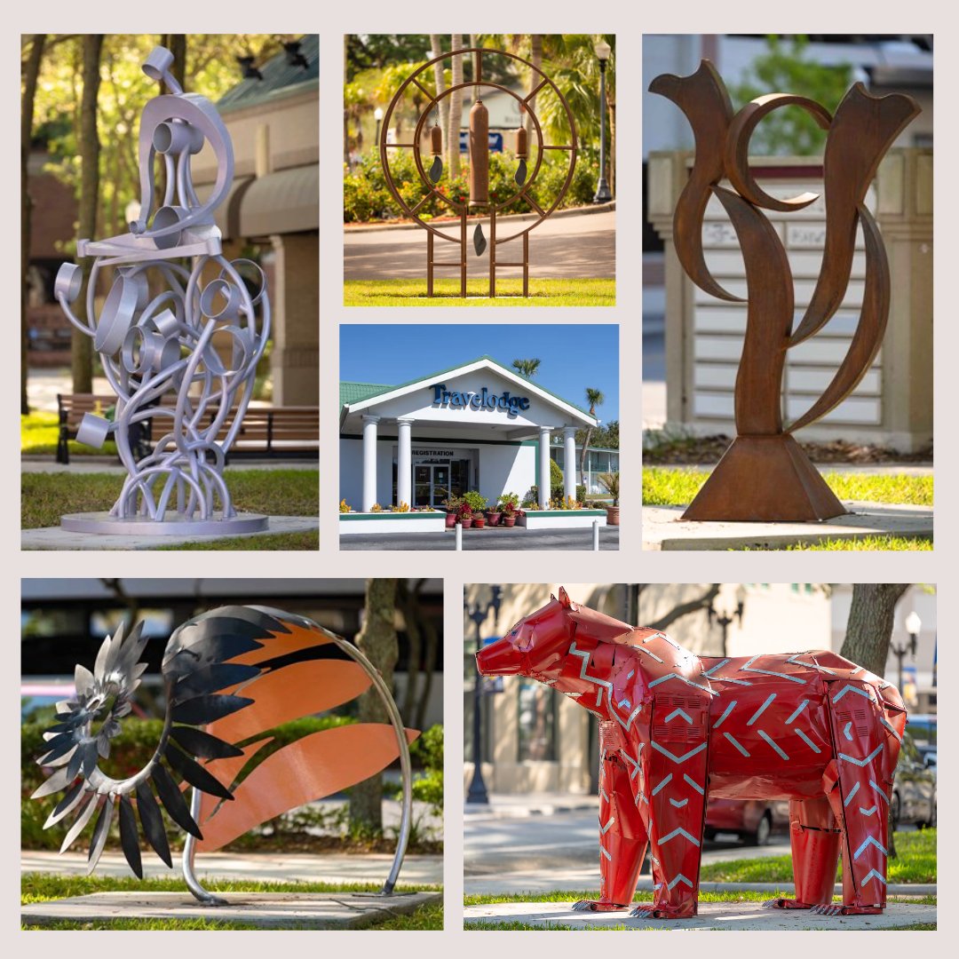 Stay at Travelodge and immerse yourself in the city's artistic charm. Lemon Street Promenade and Lakeland Public Library are home to the Annual Outdoor Sculpture competition and a perfect way to explore Lakeland before unwinding in comfort with us at Travelodge.  #VisitLakeland