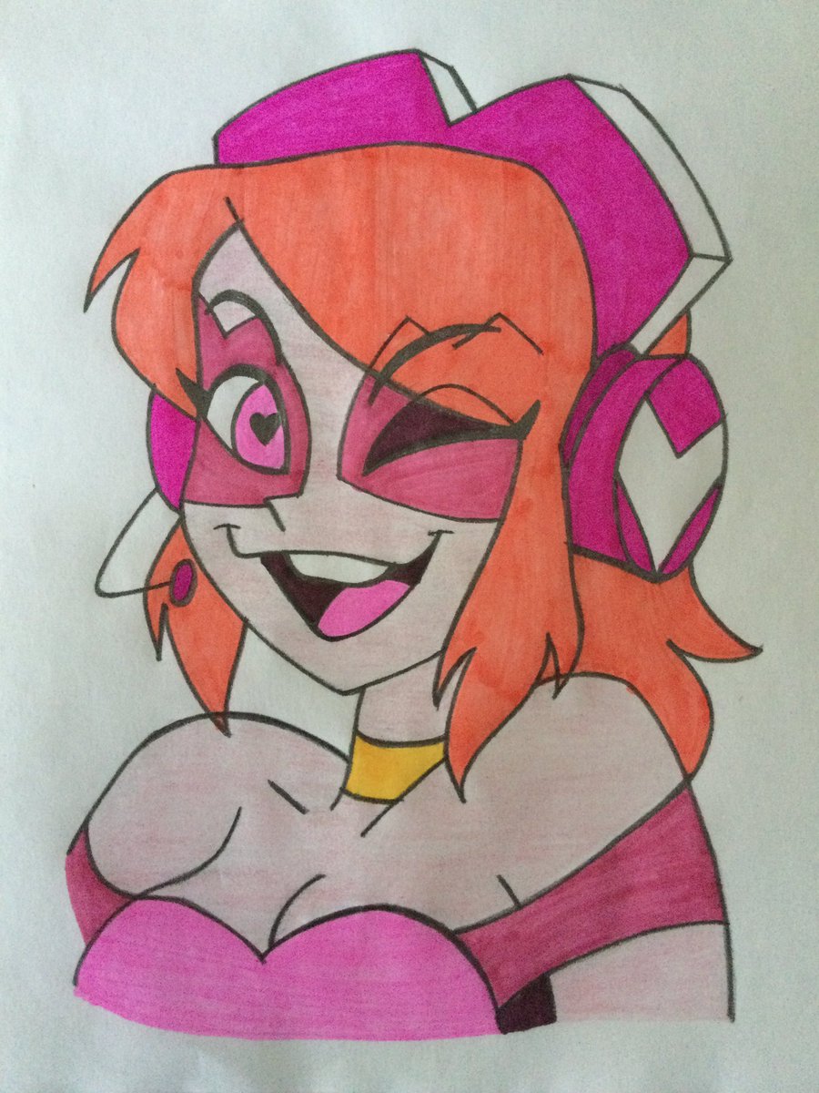BoleagaSinai's tweet photo. #FiveNightsAtFreddys #FnafSecurityBreach #GlamrockFreddy #Villainous #Villanos #MissHead https://t.co/CwnVeInqw9