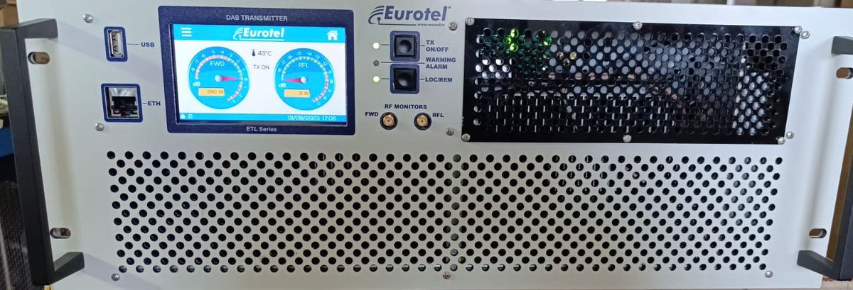 Testing equipments | ETL600 DAB+ Transmitter