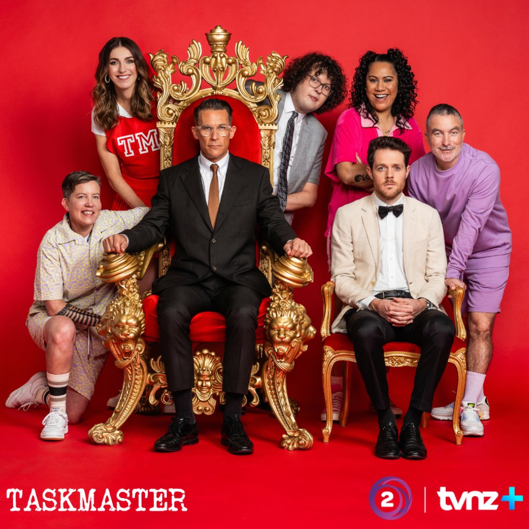 PortsmouthTask1's tweet image. Monday 14th August #TaskmasterNZ ! And it's 2 episodes a week so we better be ready! #Taskmaster