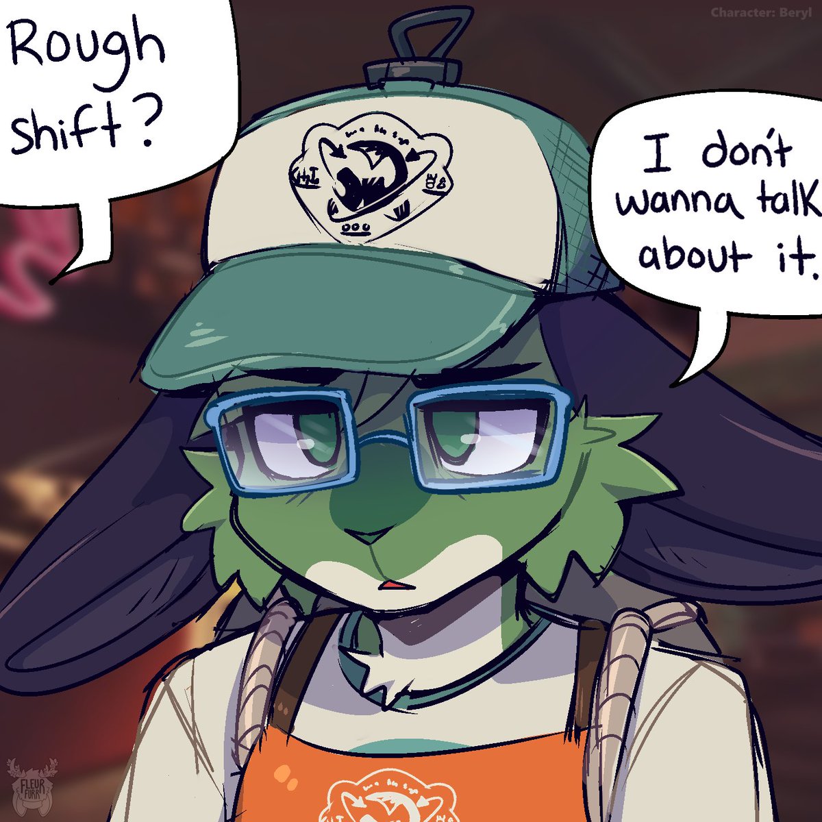 Fleurfurr's tweet photo. Another day at Grizzco Industries https://t.co/vQQmpn21RF