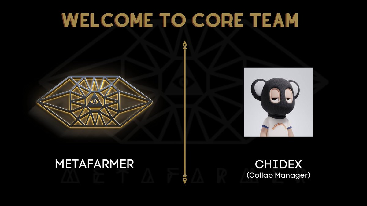 metafarmernft's tweet photo. Welcoming @chidexdan34  to the MetaFarmer Core Team. https://t.co/605CViHsB9