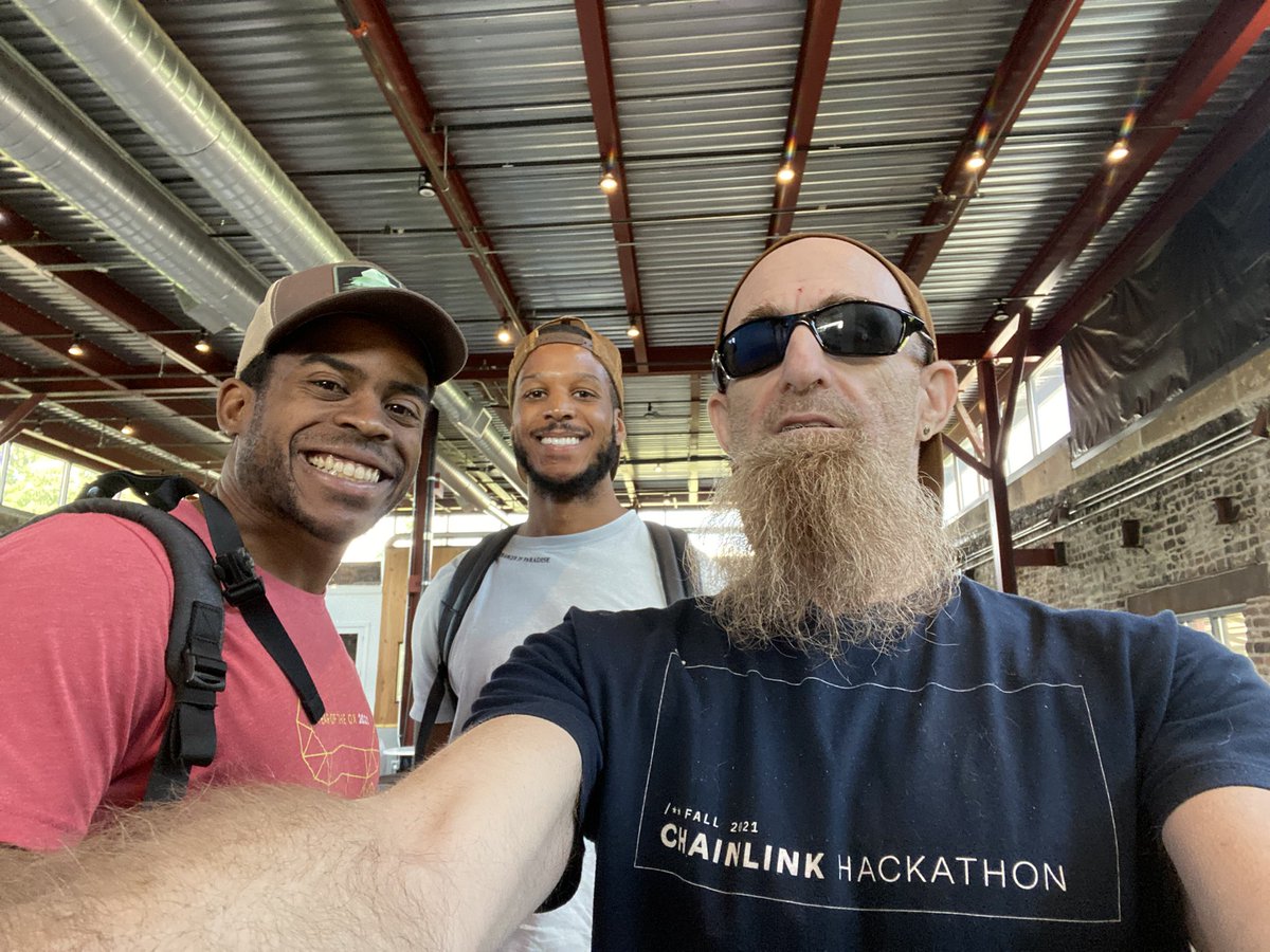 japarjam's tweet photo. With KJ and @duce332 scheming and dreaming of what the #SolutionSummit will look like at #KittLab #Web3ATL https://t.co/vFrl3l0Khn