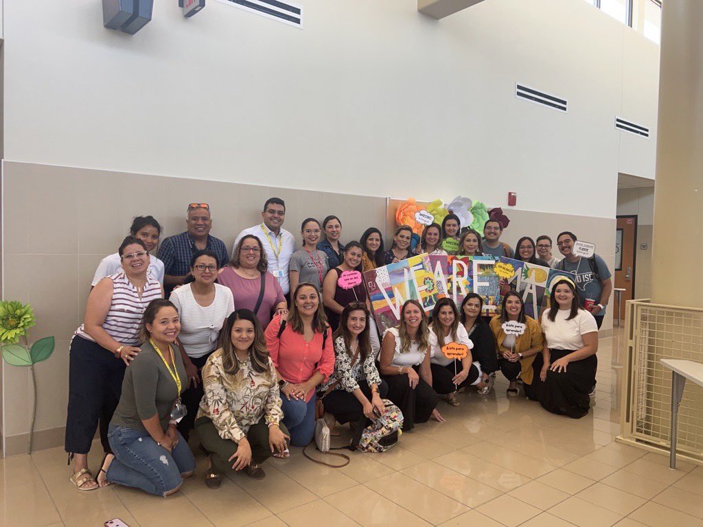 We spent the last two days meeting and learning with new @Plano_Schools  teachers! We cannot wait to collaborate and keep the momentum going! @MAS_PlanoISD  #SomosMAS