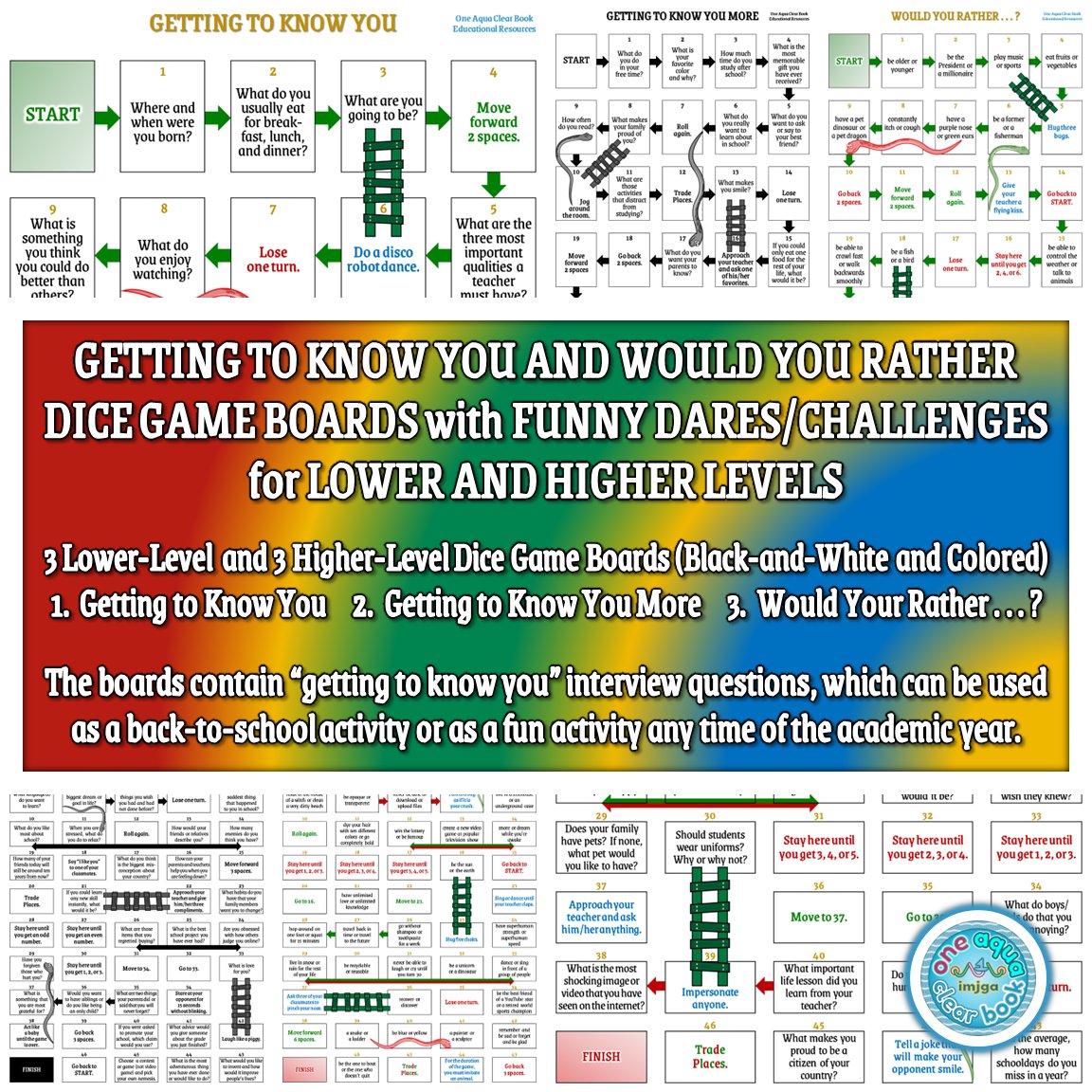 1aquaclearbook's tweet image. 🤝DOWNLOADABLE HERE:
😀teacherspayteachers.com/Product/Gettin…
😀oneaquaclearbook.gumroad.com/l/skefp
😀madebyteachers.com/products/getti…
#GettingtoKnowYou #GettingtoKnowSomeone #WouldYouRather #DiceGame #BacktoSchool #FunnyDares #FunnyChallenges #FunActivity #English #Communication #Interview #Printable #TPT #Gumroad
