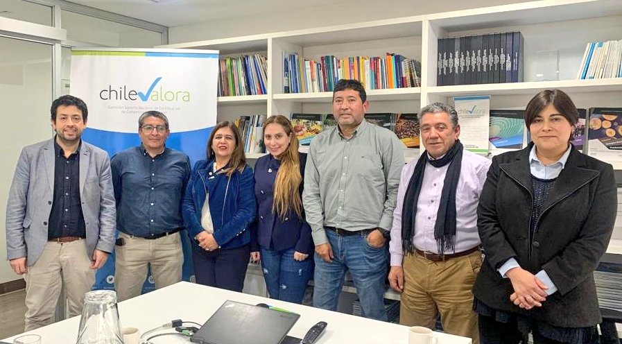 chilevalora's tweet photo. Coordinadora de Trabajadores de la Minería #CTMIN se reunió con Presidenta Andrea Marchant, Secretaria Ejecutiva @RivilloXimena y equipo de #ChileValora, para conversar sobre mecanismos para aumentar procesos de certificación de competencias laborales en el sector minero. https://t.co/W01le3ImEb