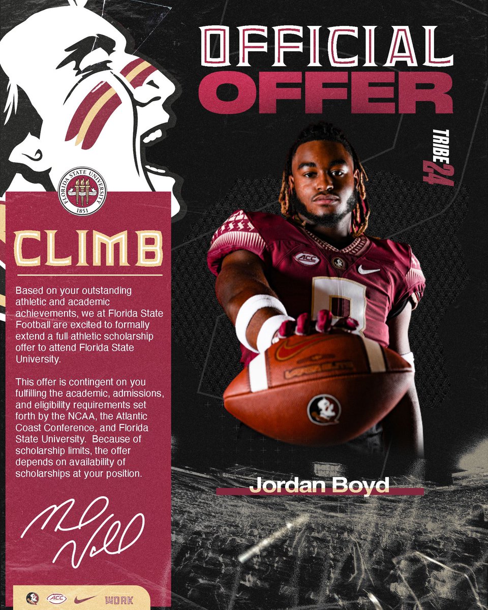 Thank you <a href="/FSUFootball/">FSU Football</a> <a href="/Coach_Norvell/">Mike Norvell</a>