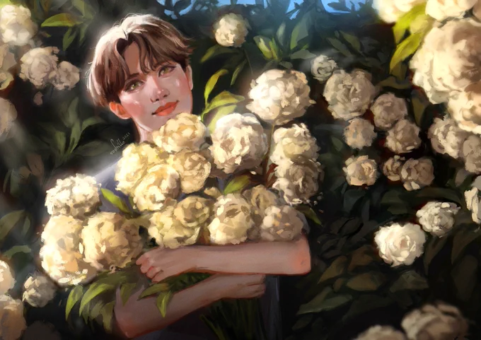 It's birthday tiiime, got older, but wiser, too. and I'm sharing some of my pieces. I appreciate all your lovely support and hope I can come back to show you more art, when I'm ready 