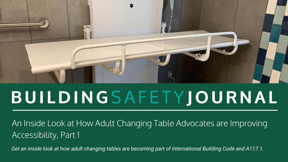 IntlCodeCouncil's tweet photo. The world is gradually becoming a more inclusive place, but there is still work to be done, especially when trying to provide a welcoming environment for those with disabilities. Something as simple as a bathroom break. https://t.co/yjVT0nssdV #ICCBuildingSafetyJournal https://t.co/e4bVS955dd